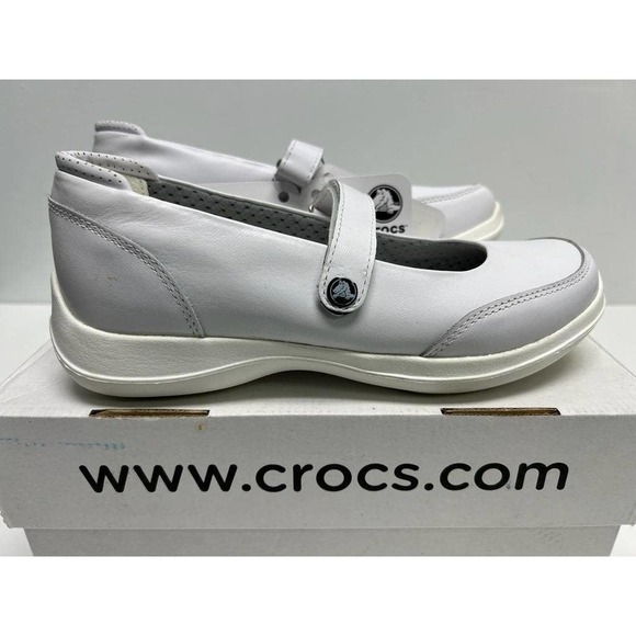 Woman's Crocs Saffron  White W9 - Picture 1 of 5